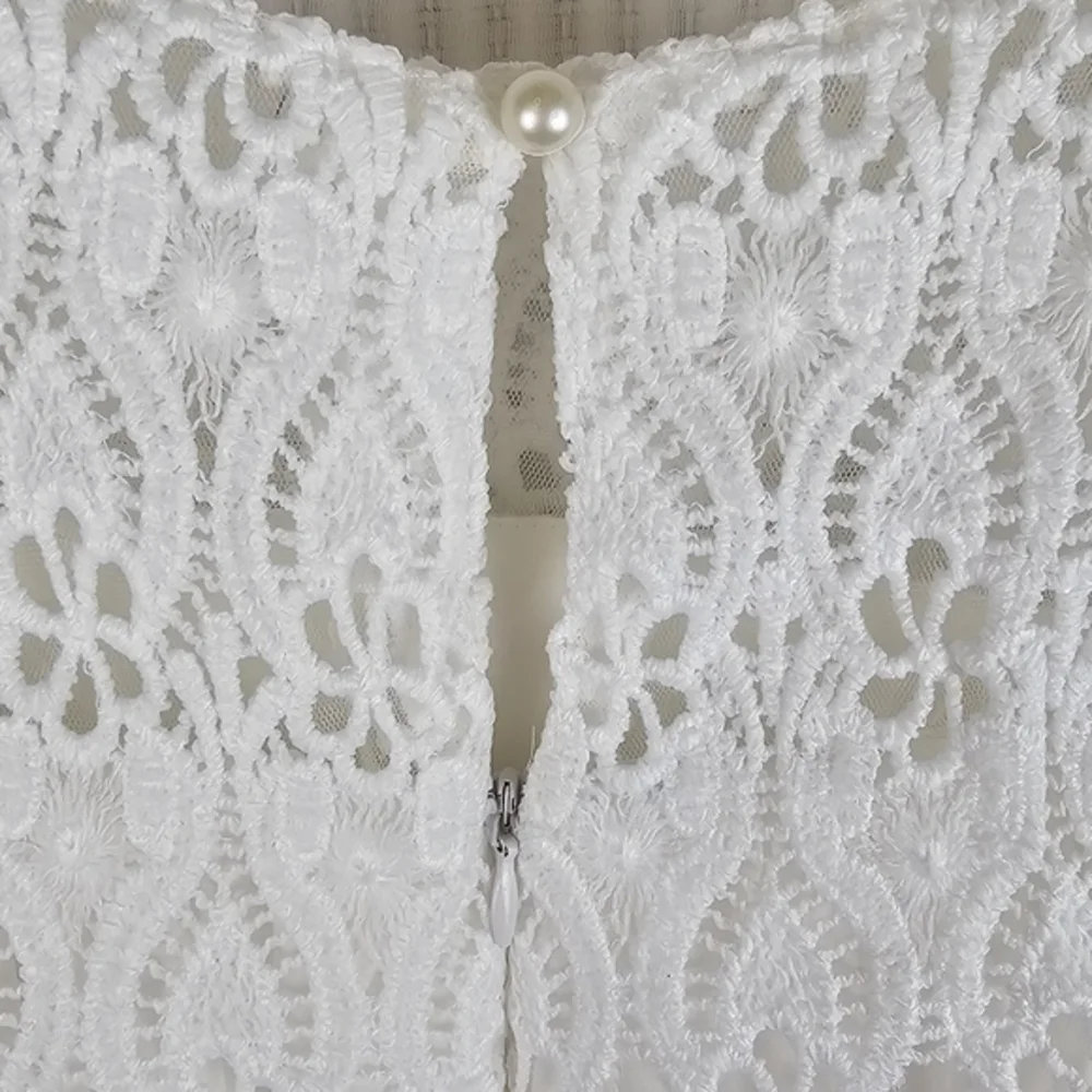 LAN TING BRIDE Girl's Wedding Flower‎ Girl Bridal Princess Dress Satin Crochet